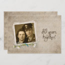 Search for 80th anniversary invitations Party