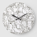 Search for black cat clocks Animal