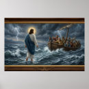 Search for jesus walks on water posters Bible