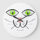 Search for cat face clocks Funny