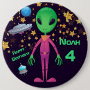 Search for alien birthday badges Ufo