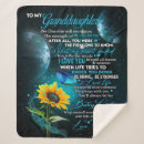 Search for granddaughter blankets Love family