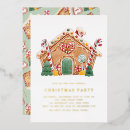 Search for gingerbread house christmas invitations Festive