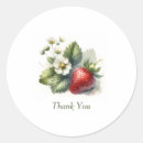Search for strawberry thank you stickers Vintage