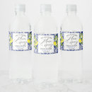 Search for lemon water bottle labels Minimalist
