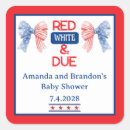Search for due stickers Stars and stripes