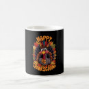 Search for happy thanksgiving turkey mugs Funny