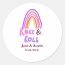 Search for rock wedding stickers Rock and roll