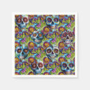 Search for sugar skull napkins Halloween