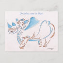 Search for kid drawing postcards Blue