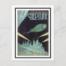 Search for submarines postcards Under the sea