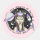 Search for warrior girl stickers Pink