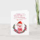 Search for piglet christmas cards Red