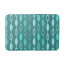 Search for mid century modern bath mats Turquoise