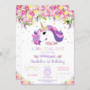 Search for whimsical unicorn party invitations Fairytale