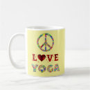 Search for peace love yoga mugs Spiritual