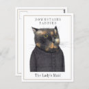 Search for funny lady postcards Cat