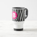 Search for zebra print travel mugs Black and white