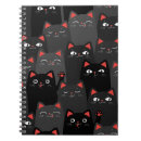 Search for black cat notebooks Pattern