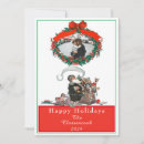 Search for victorian christmas postcards Red and green