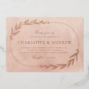Search for salmon pink invitations Botanical