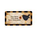Search for black crows return address labels Fall