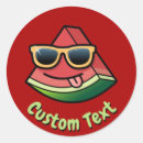 Search for watermelon cartoon stickers Summer
