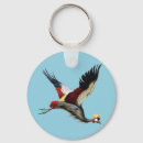 Search for crane key rings Grey crowned crane