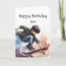 Search for skateboard birthday cards Boy