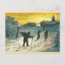 Search for vintage winter postcards Retro