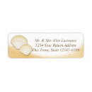 Search for gold starfish return address labels Beach