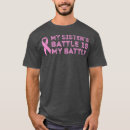 Search for breast cancer sister tshirts Peace love cancer