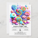 Search for sprinkles birthday invitations Watercolor