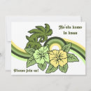 Search for luau invitations Palm tree