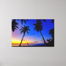 Search for palm tree sunset art Tropical