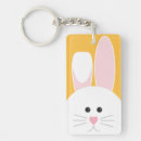Search for rabbit ear key rings White