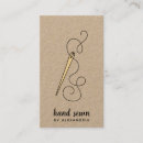 Search for vertical business cards Handmade