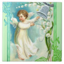 Search for vintage angel on tiles Christian