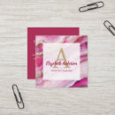Search for pink and gold business cards Makeup artist hair stylist