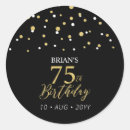 Search for 75th birthday stickers Modern