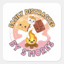 Search for cute camping stickers Marshmallow
