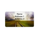 Search for trains return address labels Train tracks