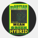 Search for martian stickers Green