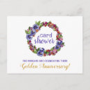 Search for happy 50th invitations Golden