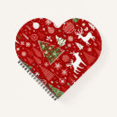 Search for christmas notebooks Red