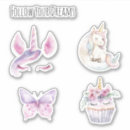 Search for unicorn cupcake stickers Girl