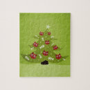 Search for funny christmas puzzles Illustration