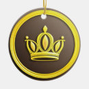 Search for crown christmas tree decorations Royalty