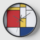 Search for de stijl clocks Minimalist