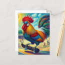 Search for cute roosters postcards Colourful